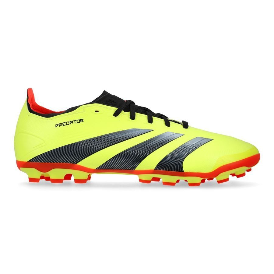 adidas Predator League 2G/3G AG Energy Citrus - Jaune/Noir/Rouge