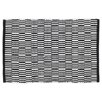 Badmat Bandra zwart 60x90cm