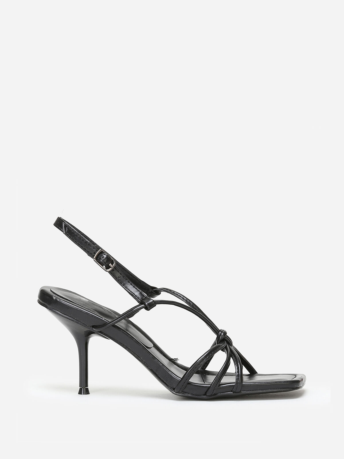 Sandales à fines brides- Noir