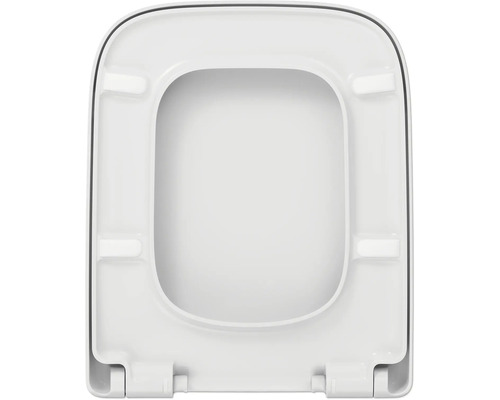 REIKA toiletzitting Tsu wit met soft-close mechanisme en Quick&Clean Vierkant