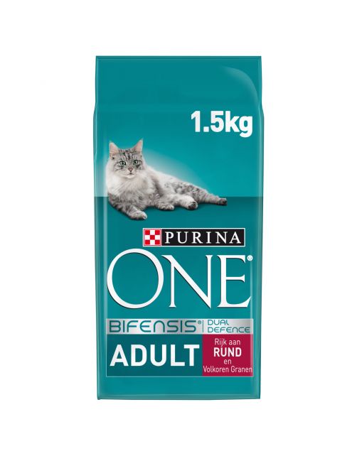 Purina One Adult - Kattenvoer - Rund Granen 1.5 kg