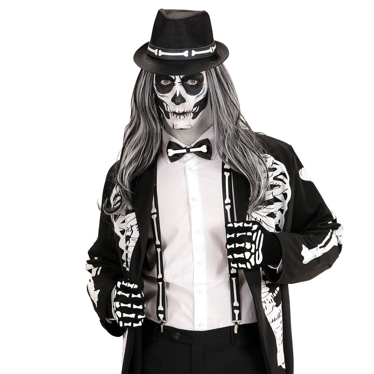 Halloween Accessoireset Skelet 4 delig