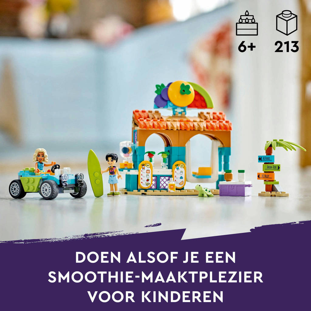 Strand smoothiekraam, Rollenspel Speelgoed voor Kinderen met Poppetjes 42625