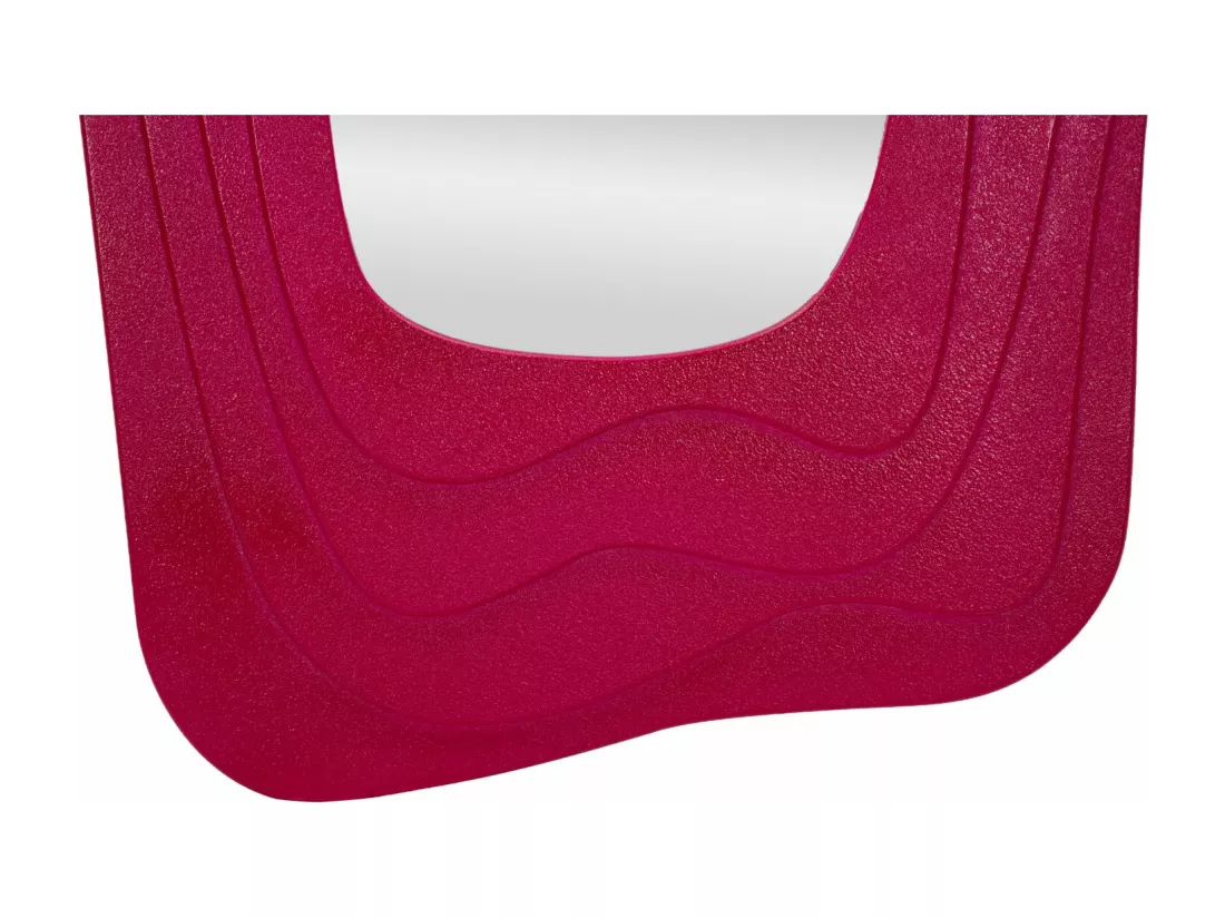 Miroir mural fuchsia 90x4x165 cm