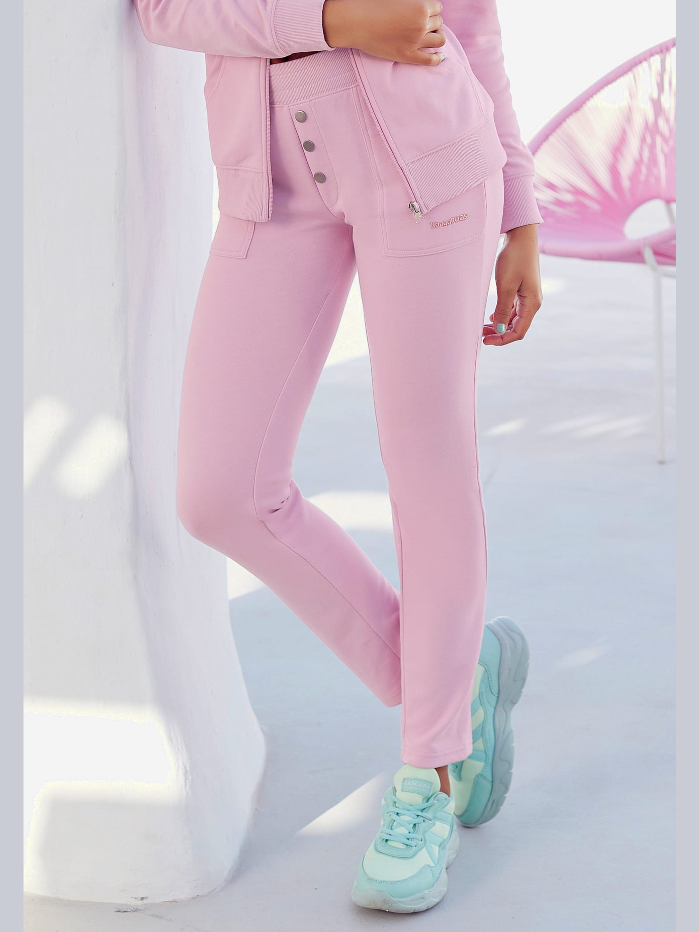 Pantalon détente coupe droite