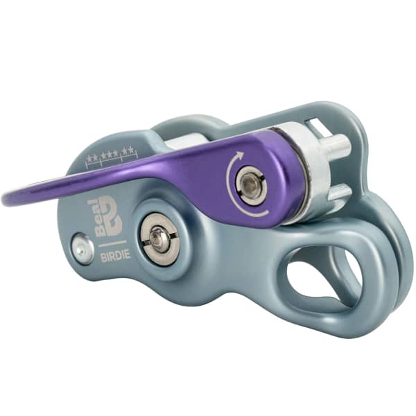 Assureur descendeur escalade BEAL BIRDIE MATT BLUE