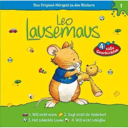 Kiddinx Hörspiel CD Leo Lausemaus 1