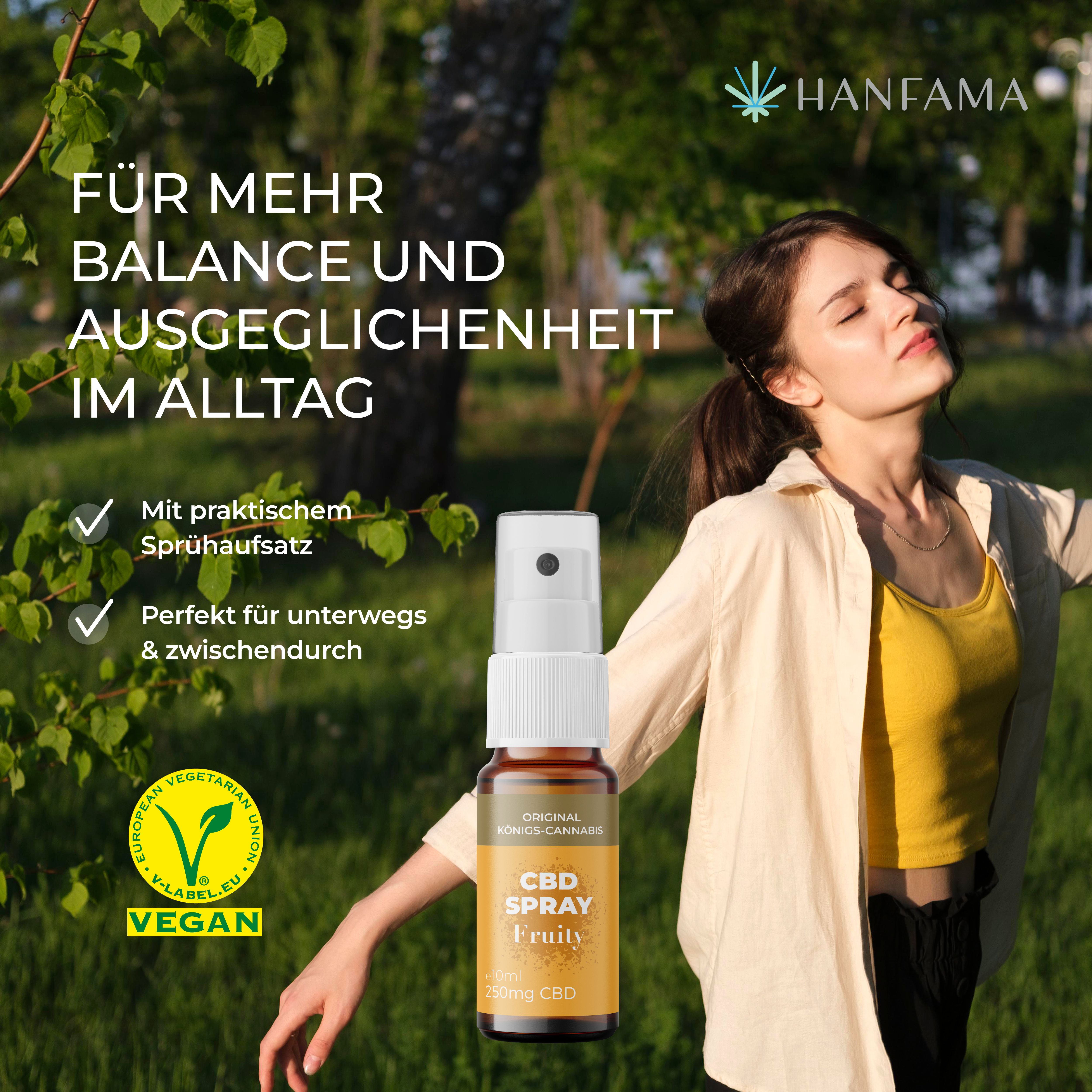 HANFAMA CBD Spray Fruity 250 mg