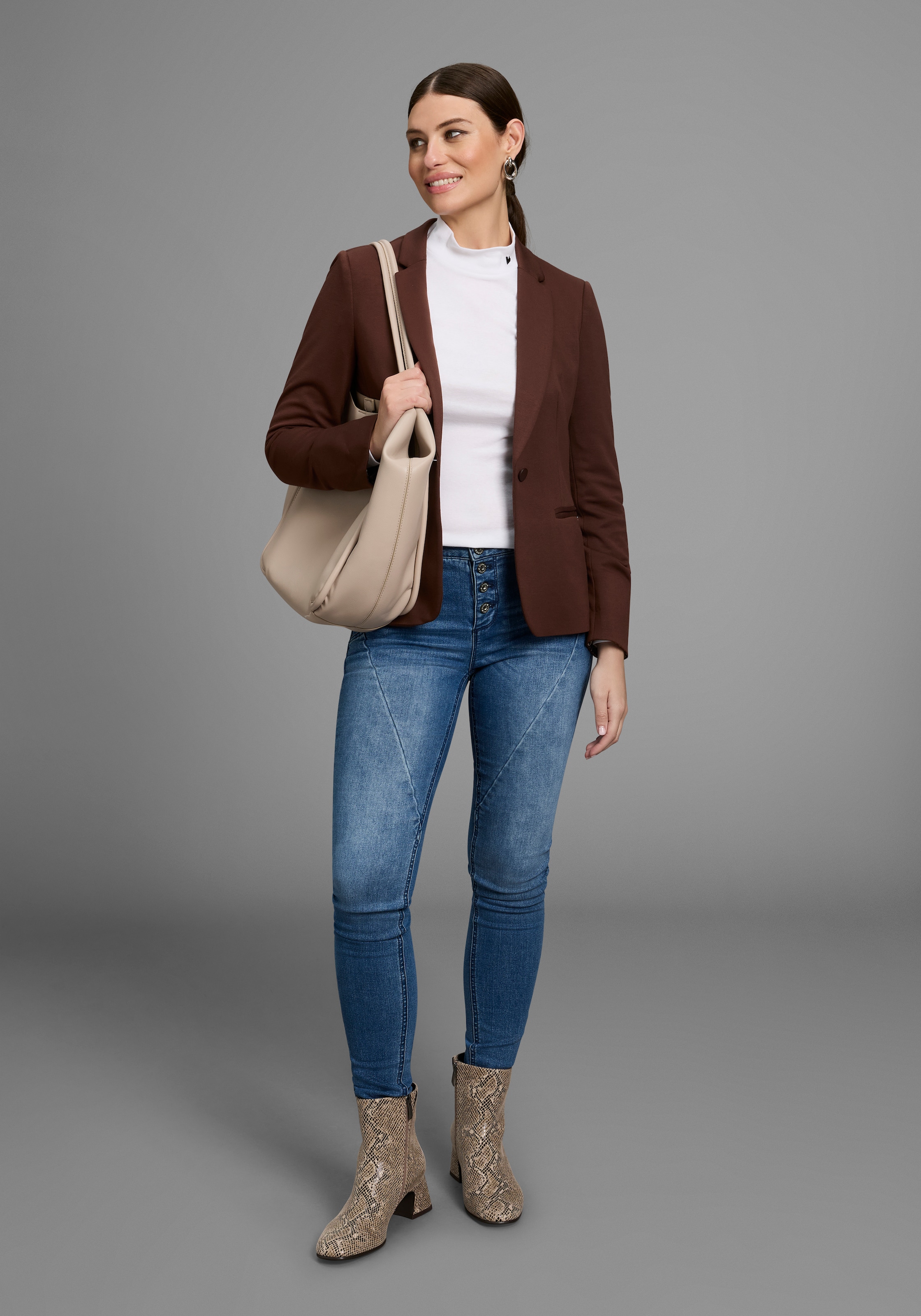 Bruno Banani Kurzblazer , Leoprint-Futter - NEUE FARBEN