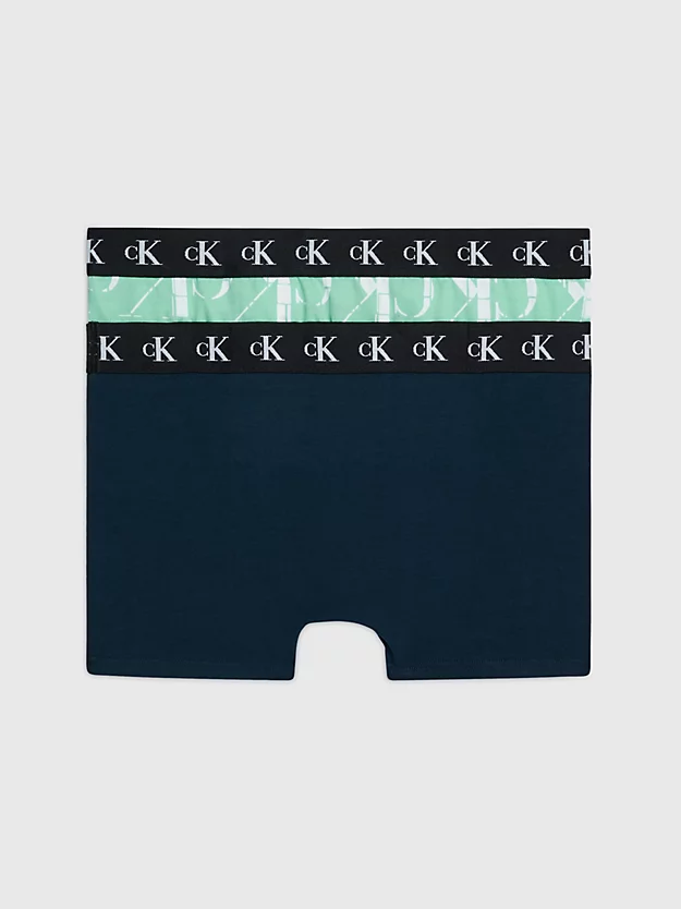 Cuecas Boxer Infantis - Pacote com 2 - Monograma CK