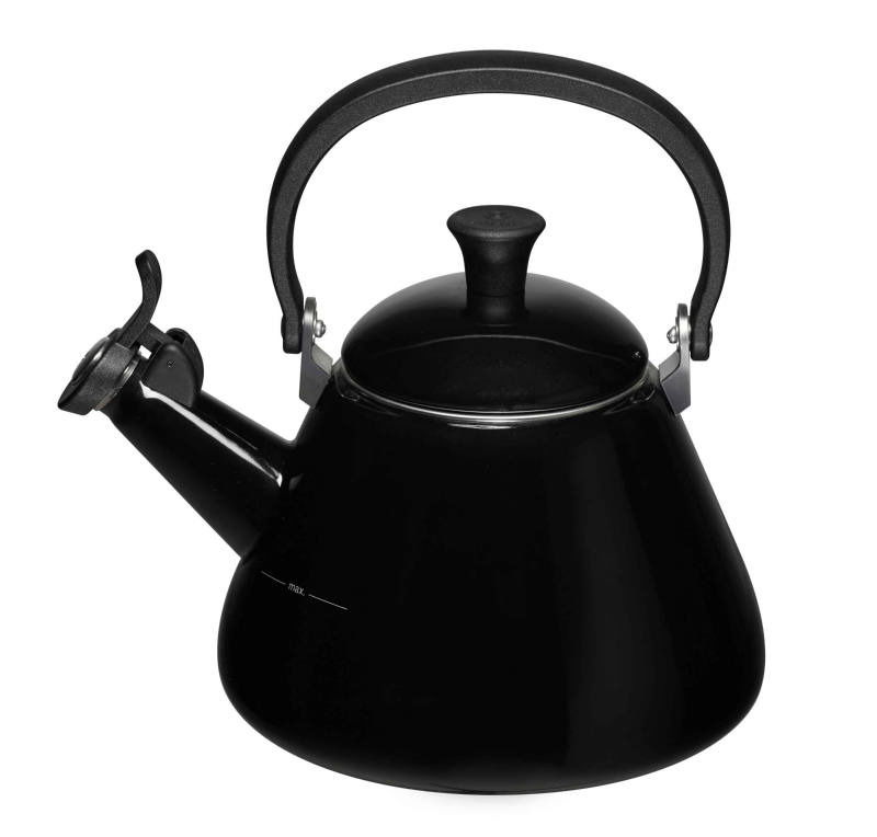 LE CREUSET Wasserkessel Kone Schwarz