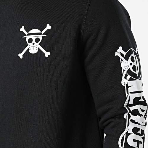 Sweat Crewneck Mugiwara Noir Blanc