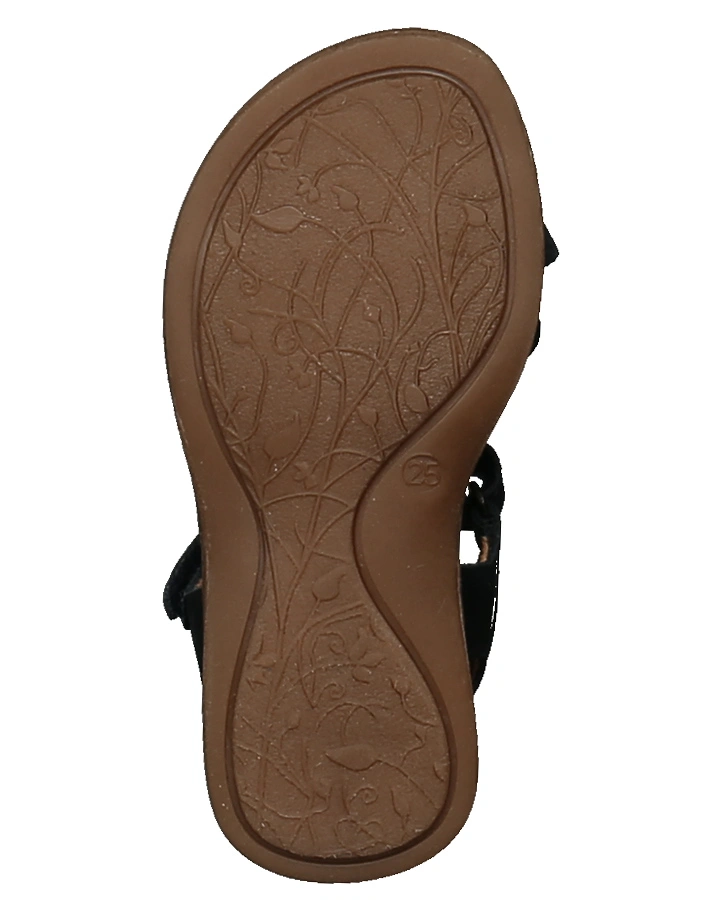 Sandalen LISCE mit Klettverschluss in dunkelblau