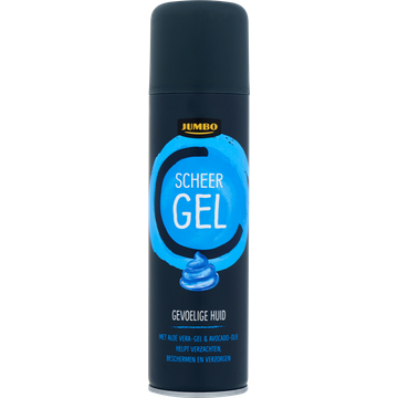 Jumbo Scheergel Mannen Gevoelige Huid 200 ML