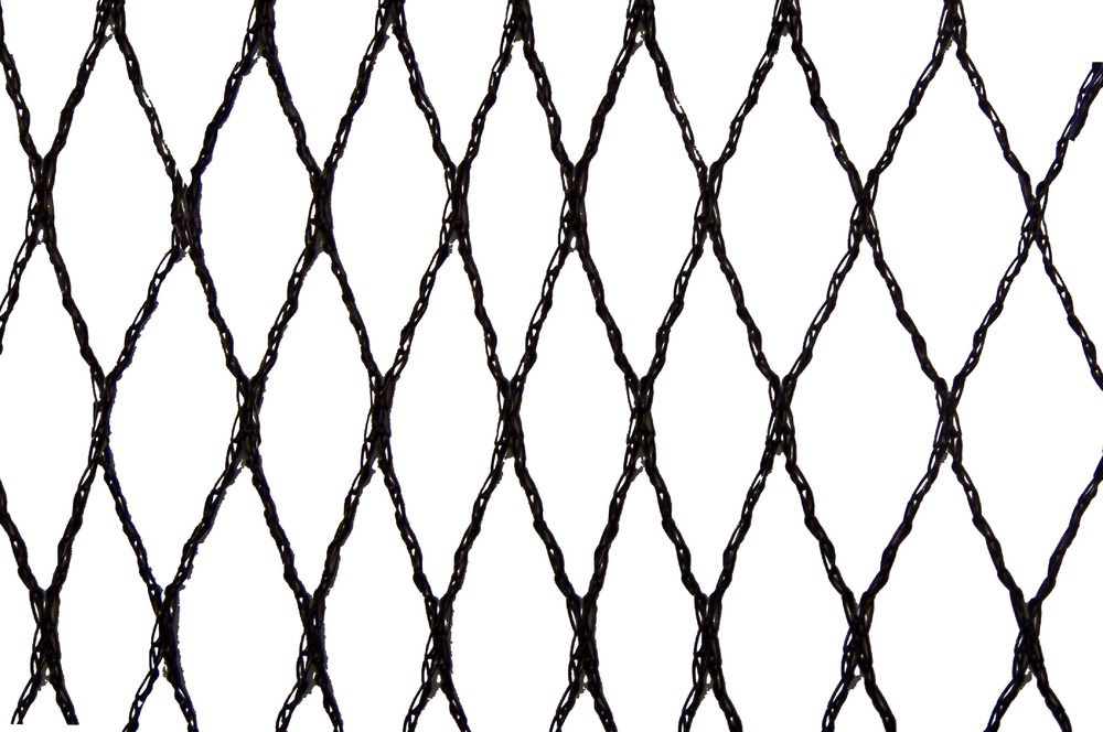 Filet anti-oiseaux - maille de 14mm noir 4m x 35m