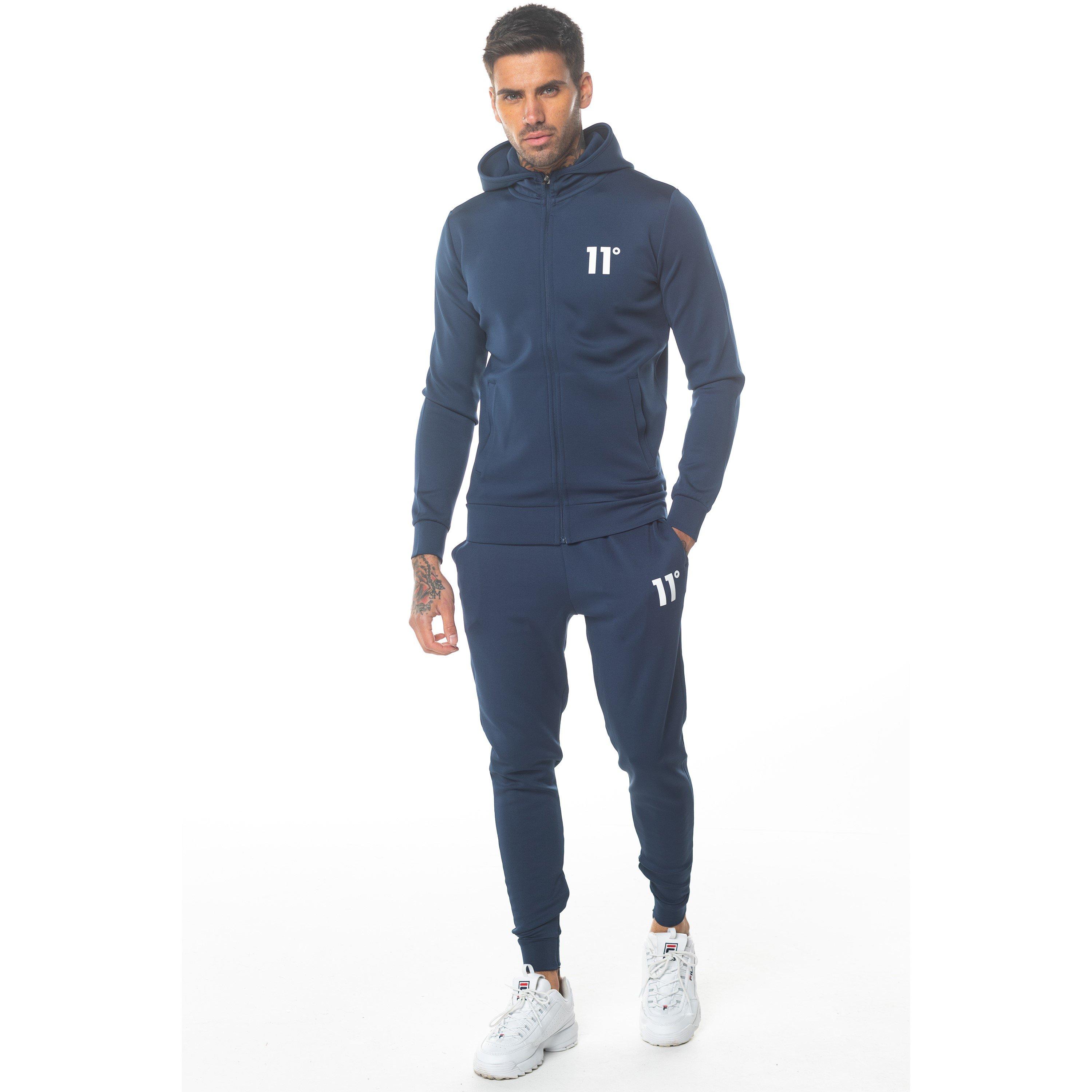 11 Degrees 11 Core Poly Full Zip Hoodie