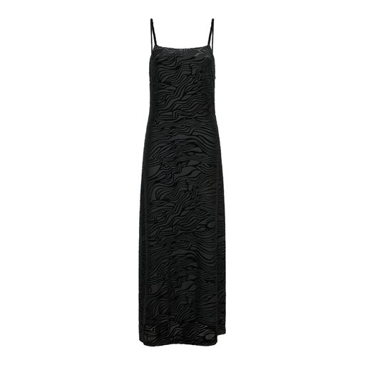 Neo Noir Sali Zebra Burnout Kjole, Black, 34