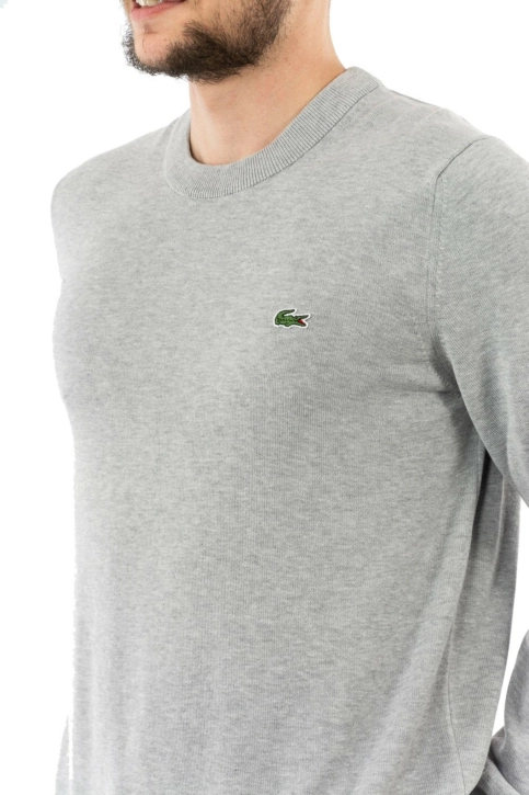 Pull leger lacoste ah1985 cca argent chine