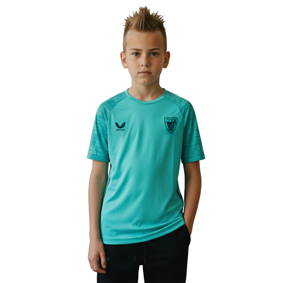 T-Shirt Castore Athletic Club Bilbao Training 2025-2026 Criança