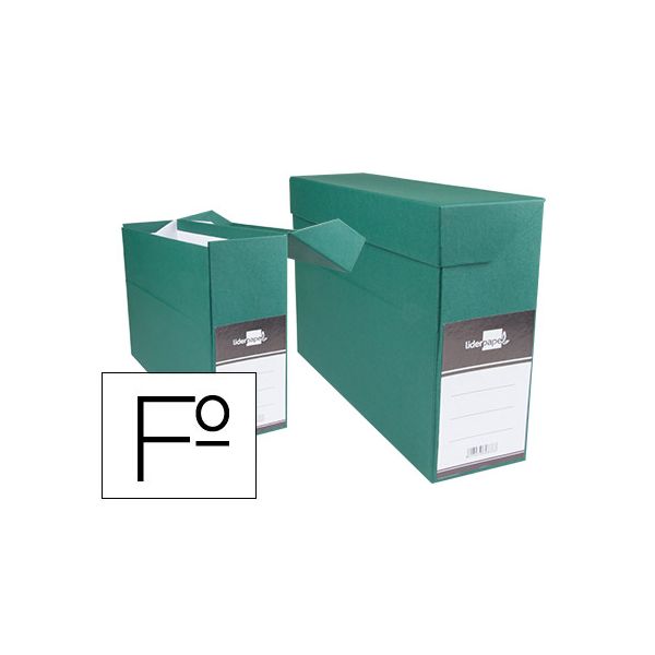 LiderPapel Caixa Transferências Folio Verde - TR01