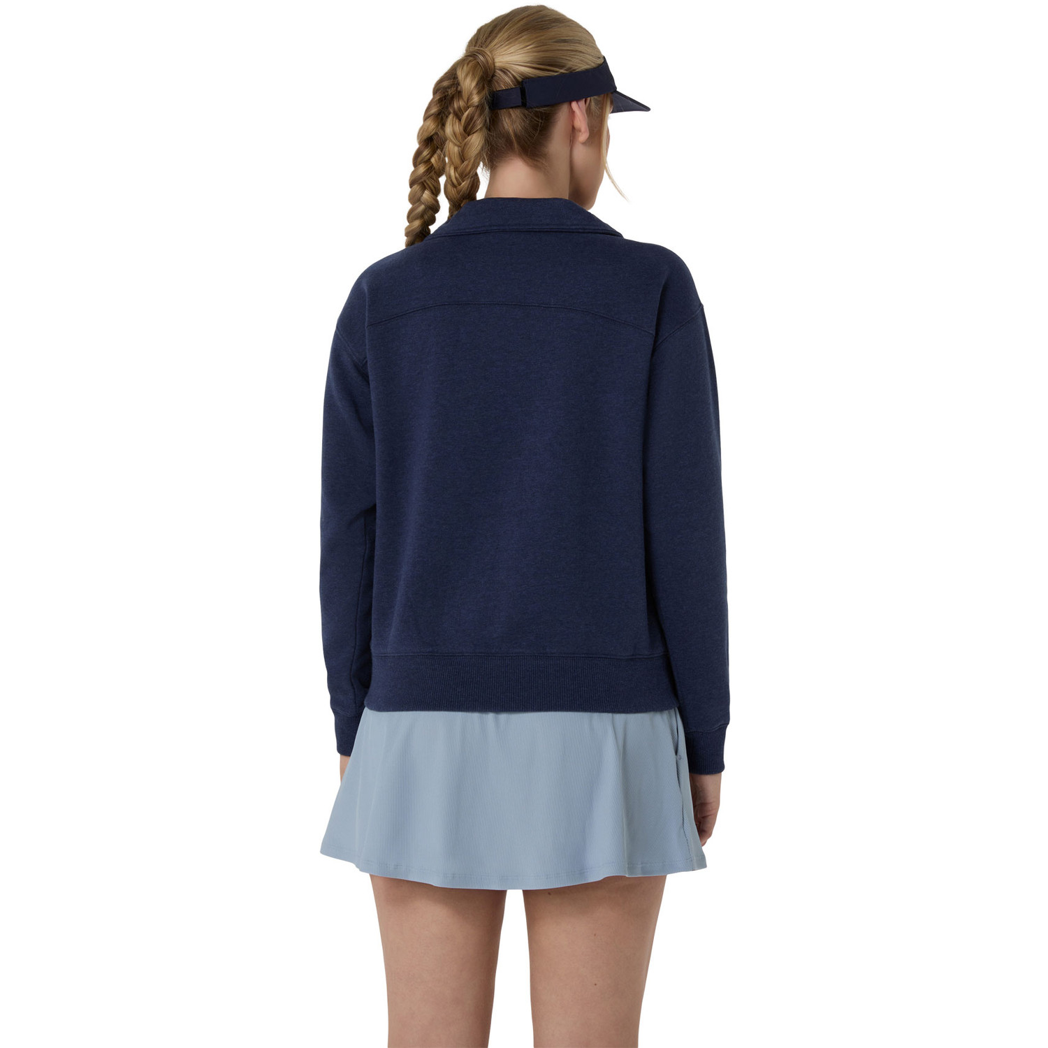 Asics Court Core Graphic Half Zip Sweater