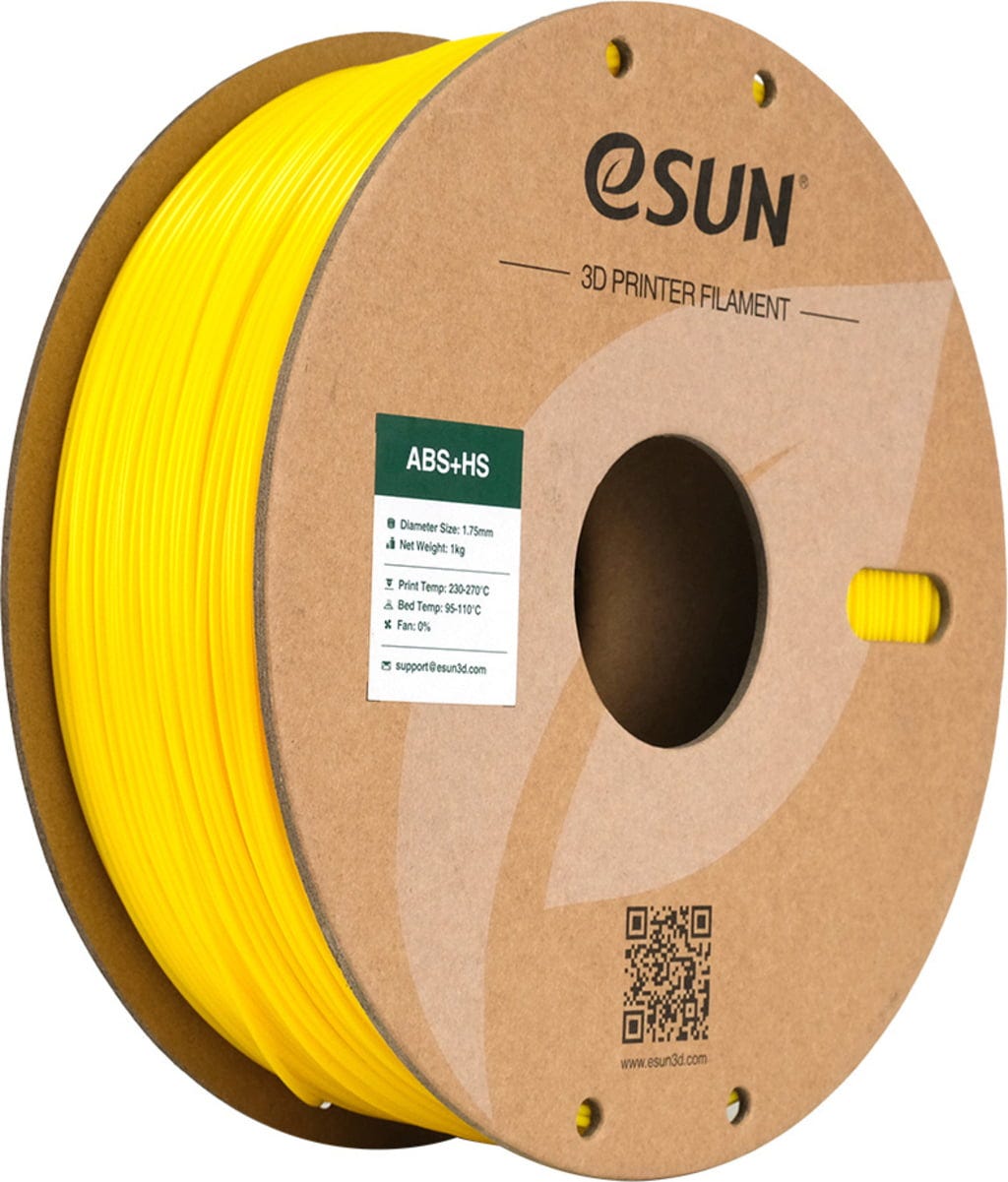 eSUN  ABS+HS Yellow, 1,75 mm / 1000 g    ABS-Material für den High Speed-Druck