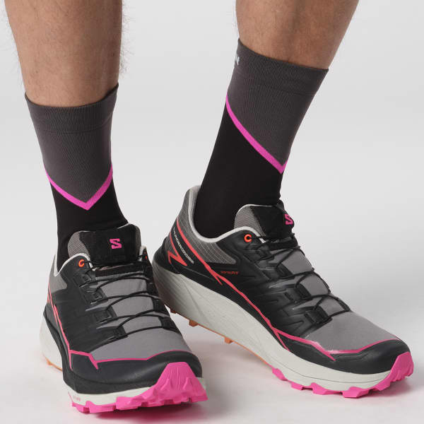 Chaussure trail SALOMON THUNDERCROSS PLUM KITTEN/BLACK/PINK GLO