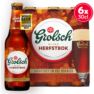 Grolsch Herfstbok 6x300ML