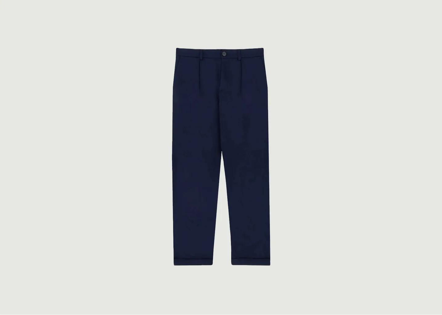 Pantalon coupe carotte en laine vierge Sienna noyoco
