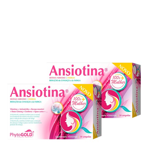 Ansiotina 100% Mulher 2x30 ampolas Preço Especial