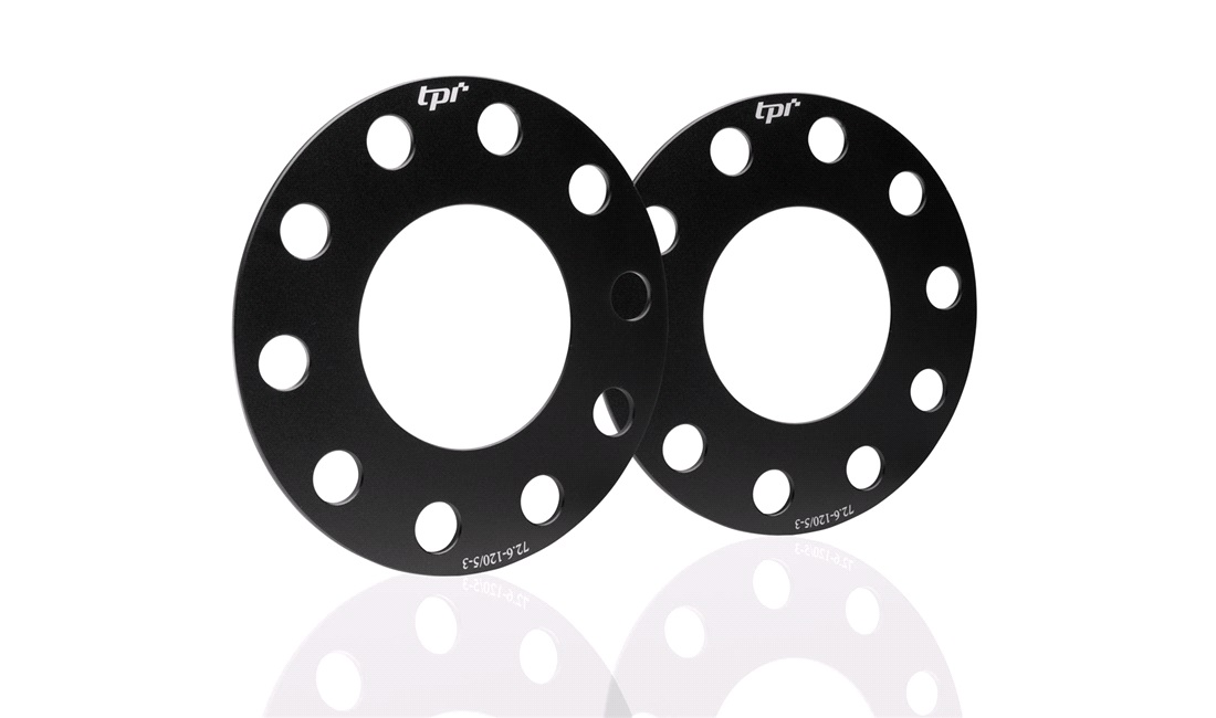 Wheel spacersæt 2x3 mm 5x120 Ø72,6