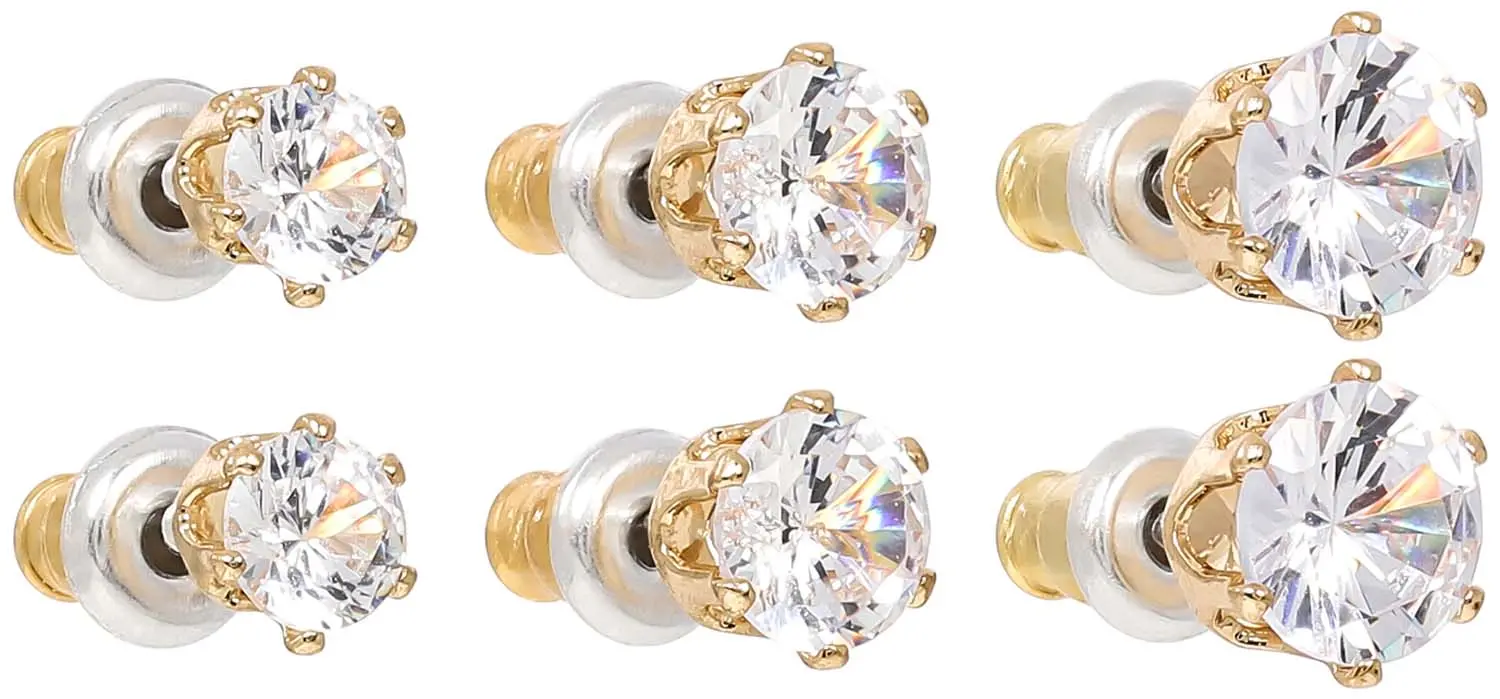 Ohrstecker-Set - Glamorous Trio