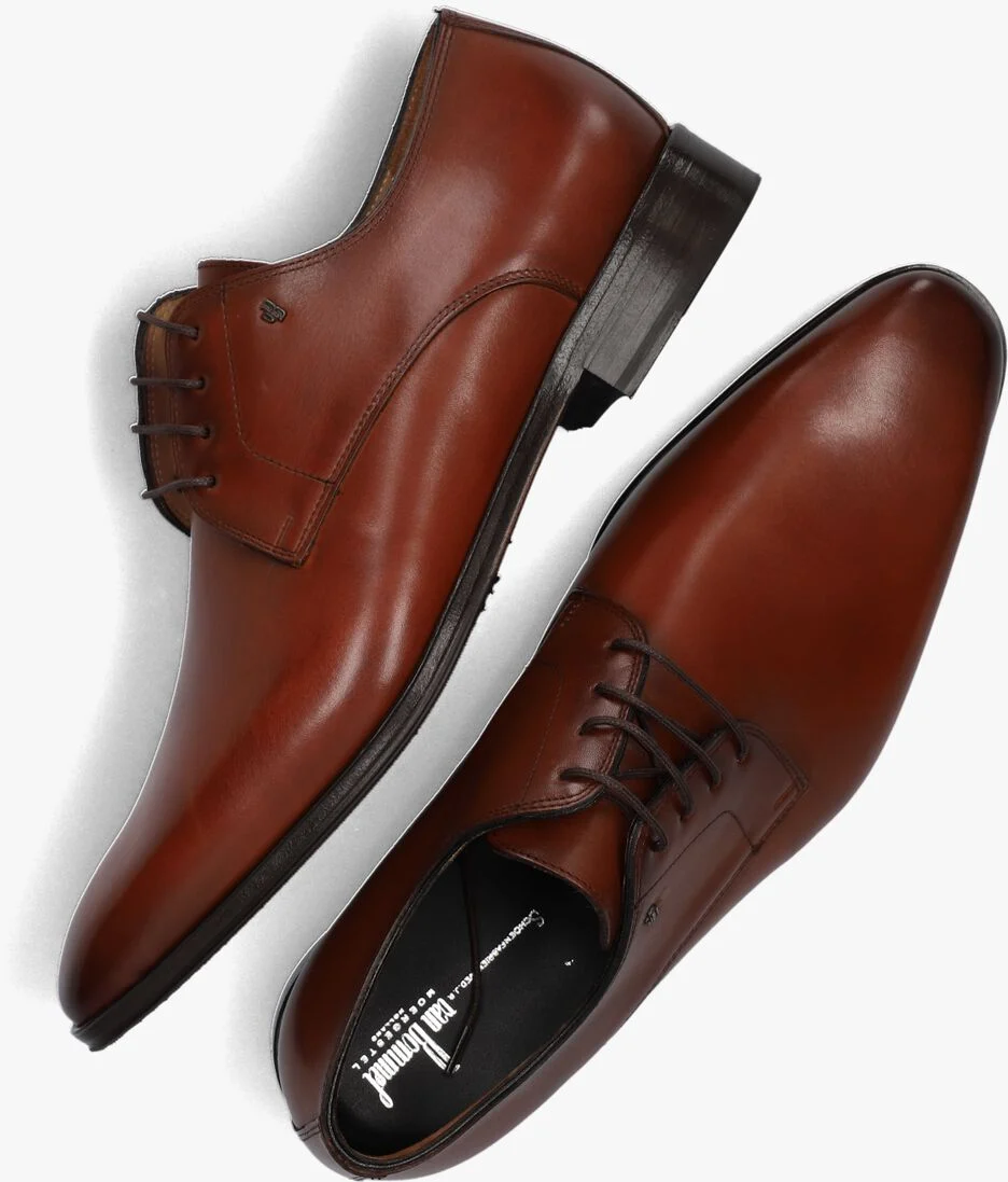 VAN BOMMEL cognac van bommel nette schoenen sbm-30118