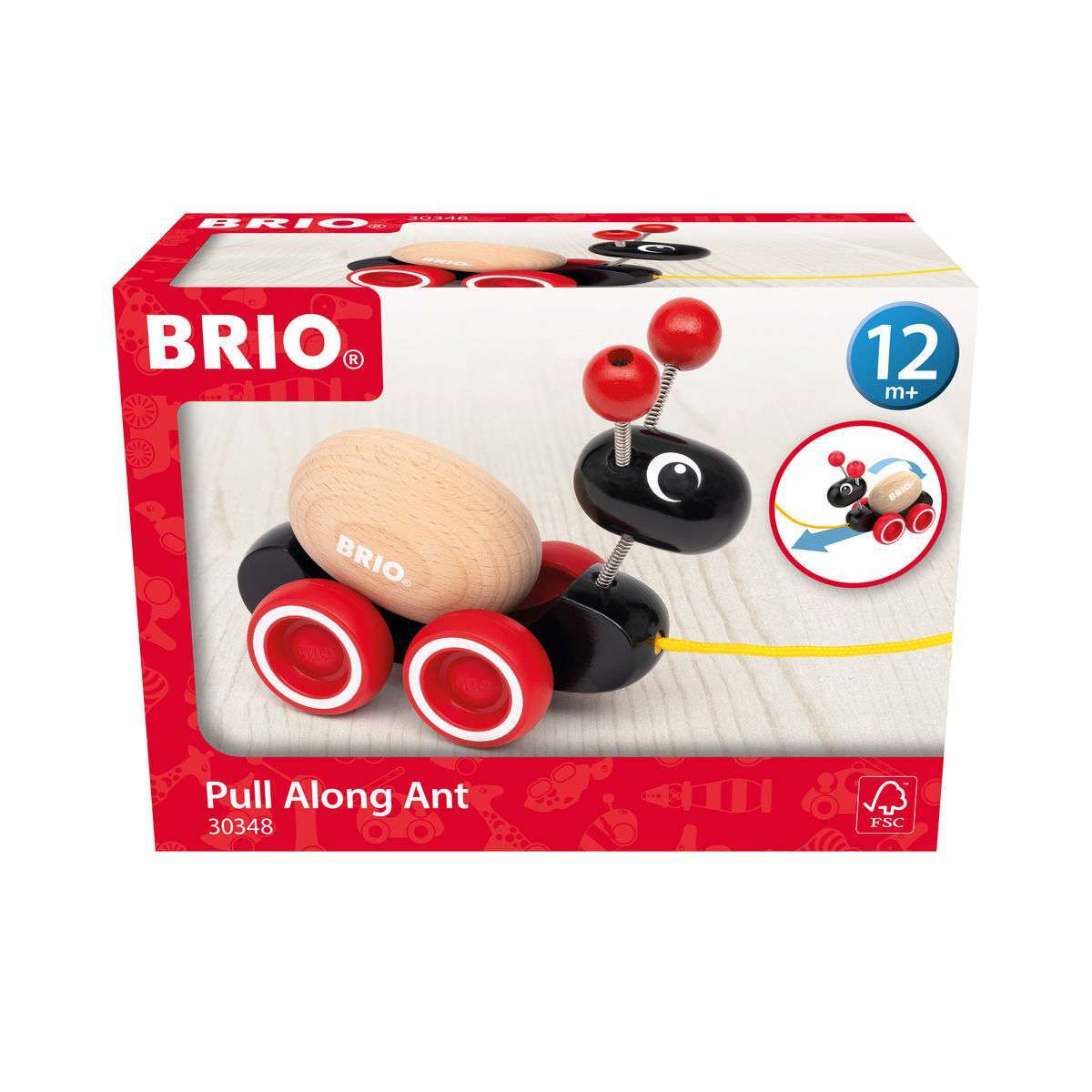 BRIO Spiel Nachzieh-Ameise