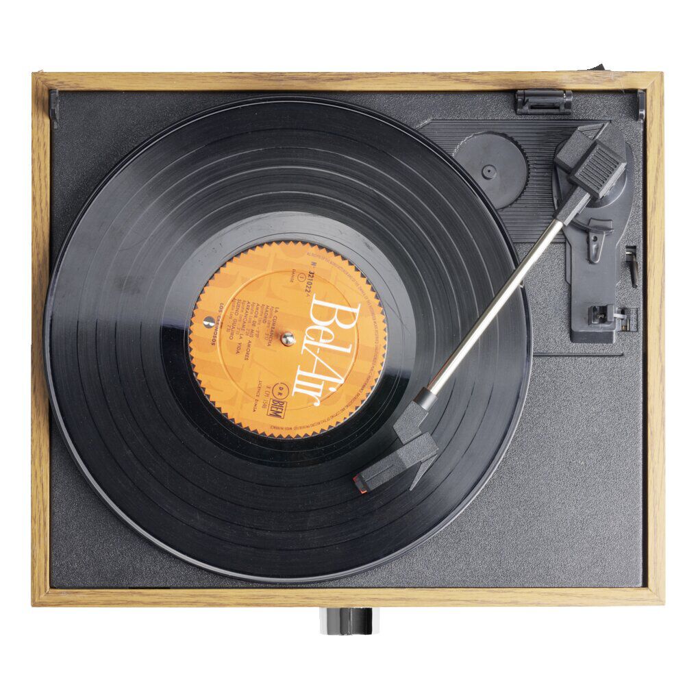 Platine vinyle vintage enceinte bluetooth 2en1