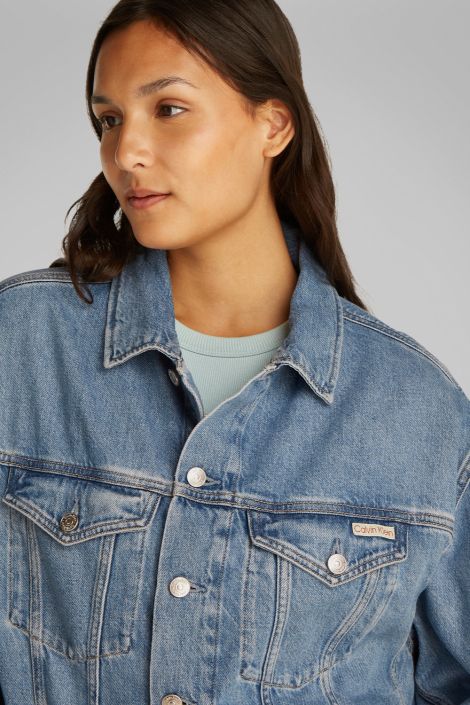 Calvin Klein blauwe dames jas