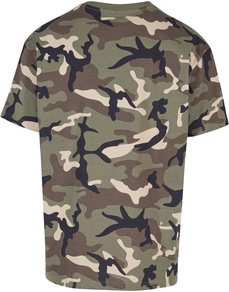 T-shirt Camouflage Heavy Oversize | Urban Classics Jersey
