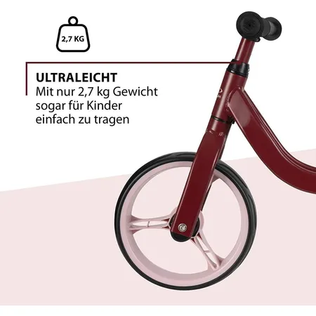 Hudora Laufrad Ultralight Alu, bordeaux
