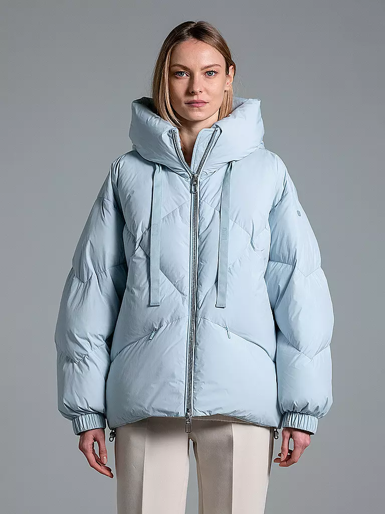 DUNO Daunenjacke PEGGIE hellblau