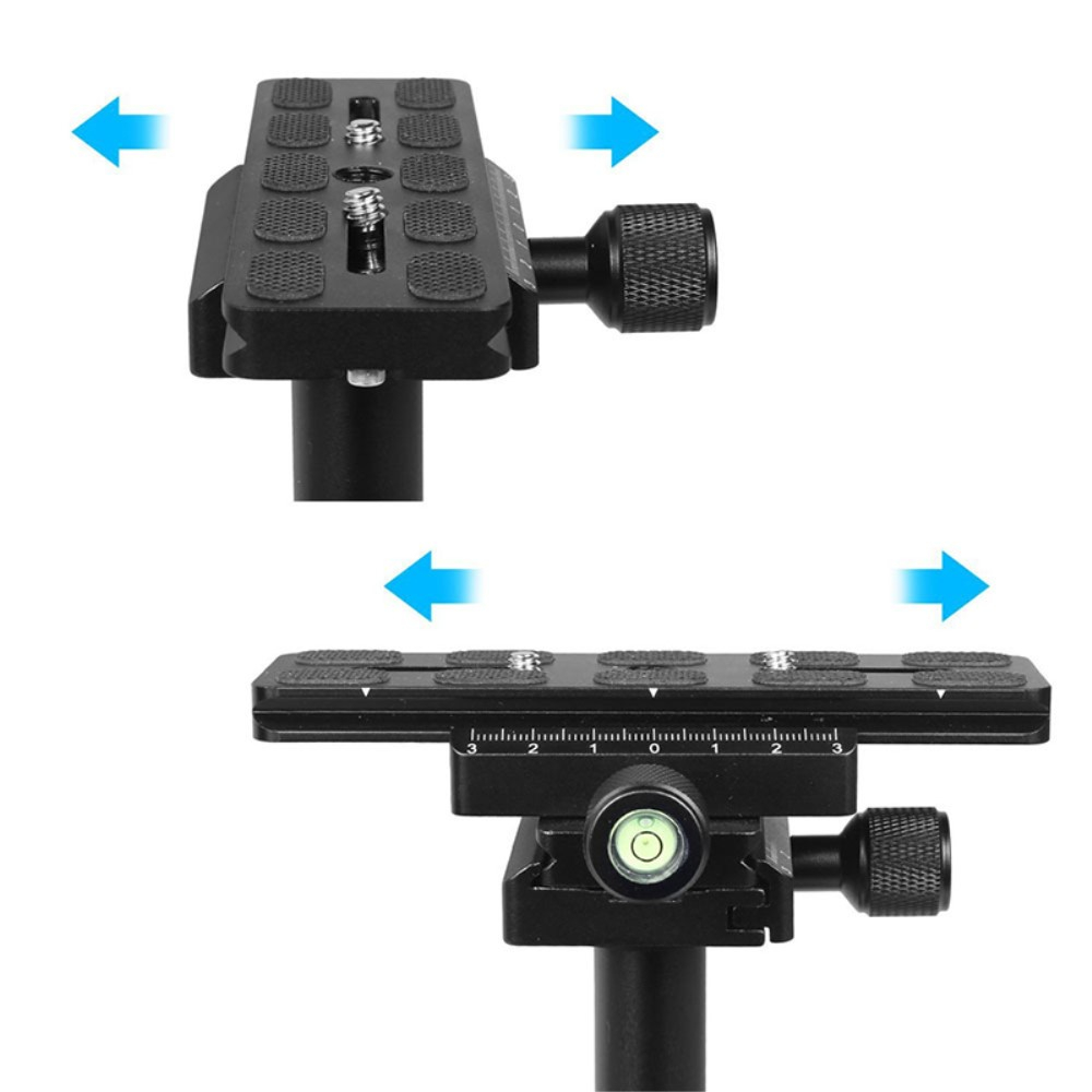 Tragbarer Alu Handgriff Gimbal Stabilisator Stativ Halterung für DSLR Kamera / GoPro   1/4