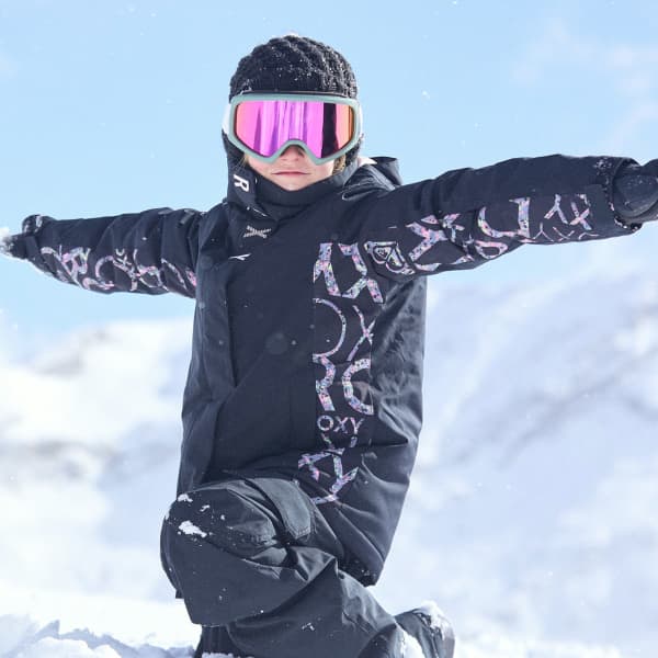 Veste de ski ROXY GALAXY GIRL JK TRUE BLACK LLUVIA RG
