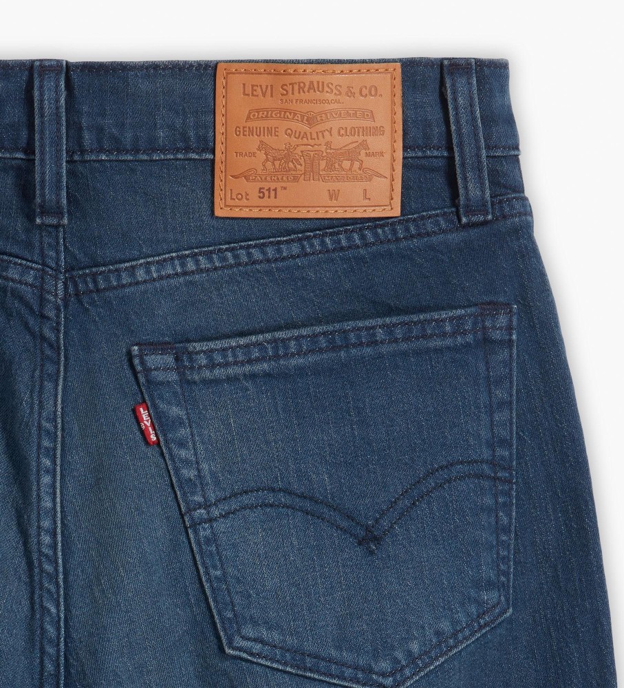 Calça jeans Levi's 511 Slim azul escuro
