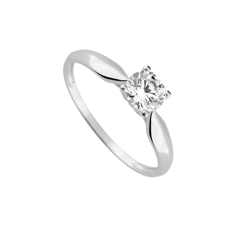 Bague Femme - Oxyde de zirconium - Or 9 Carats