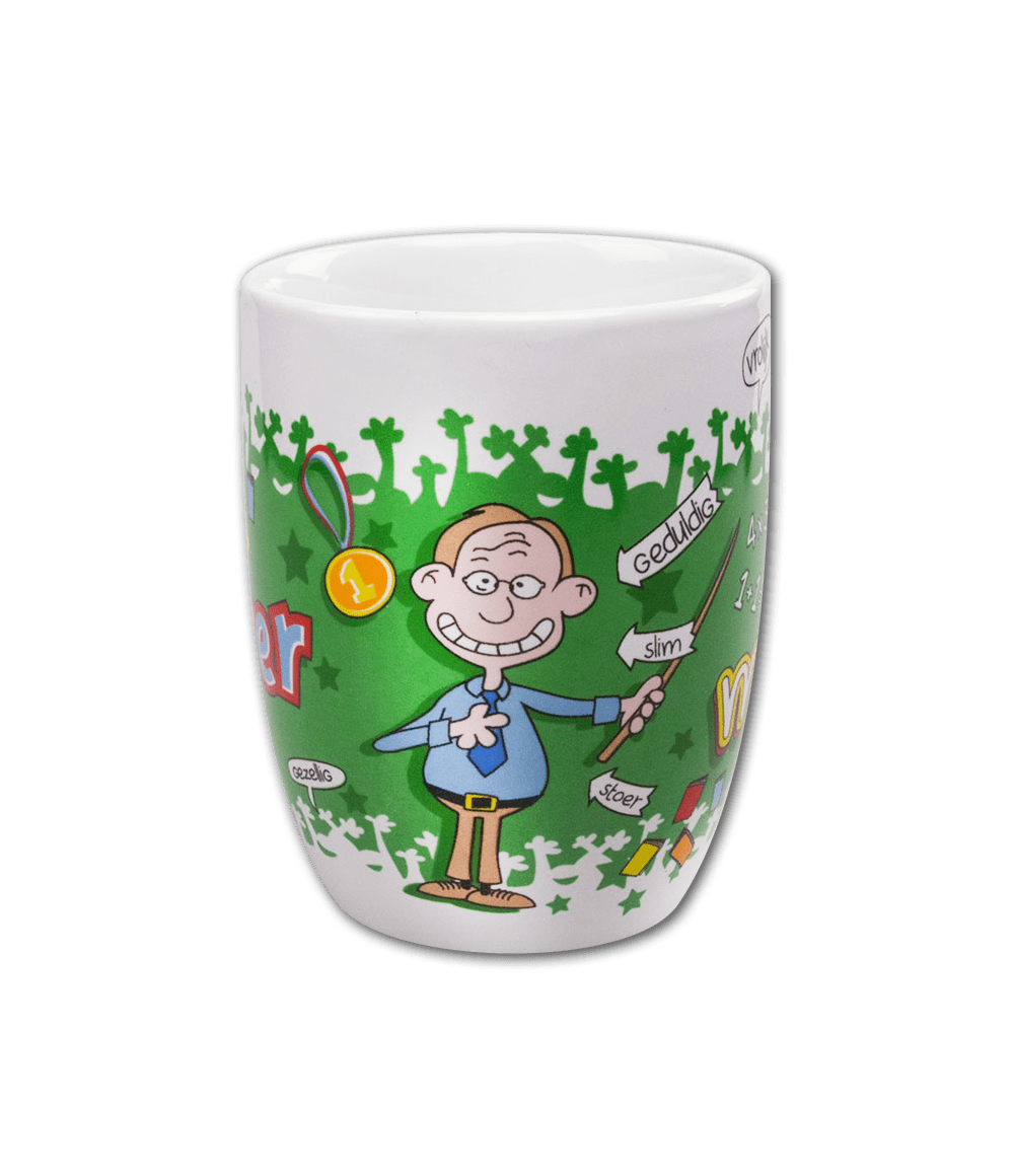 Mok Meester Stoer 12cm