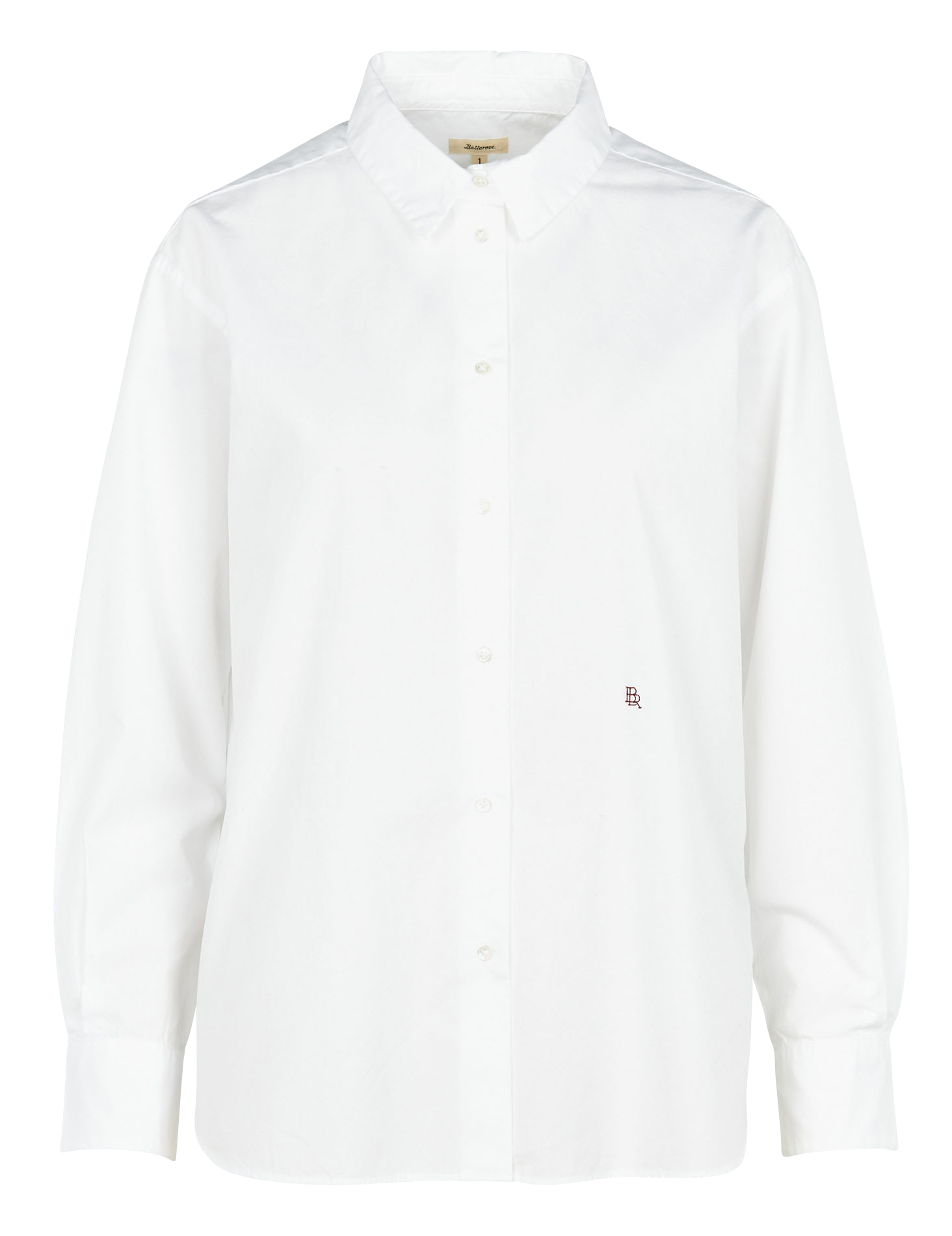 GASTOO - Chemise col classique en coton | Blanc