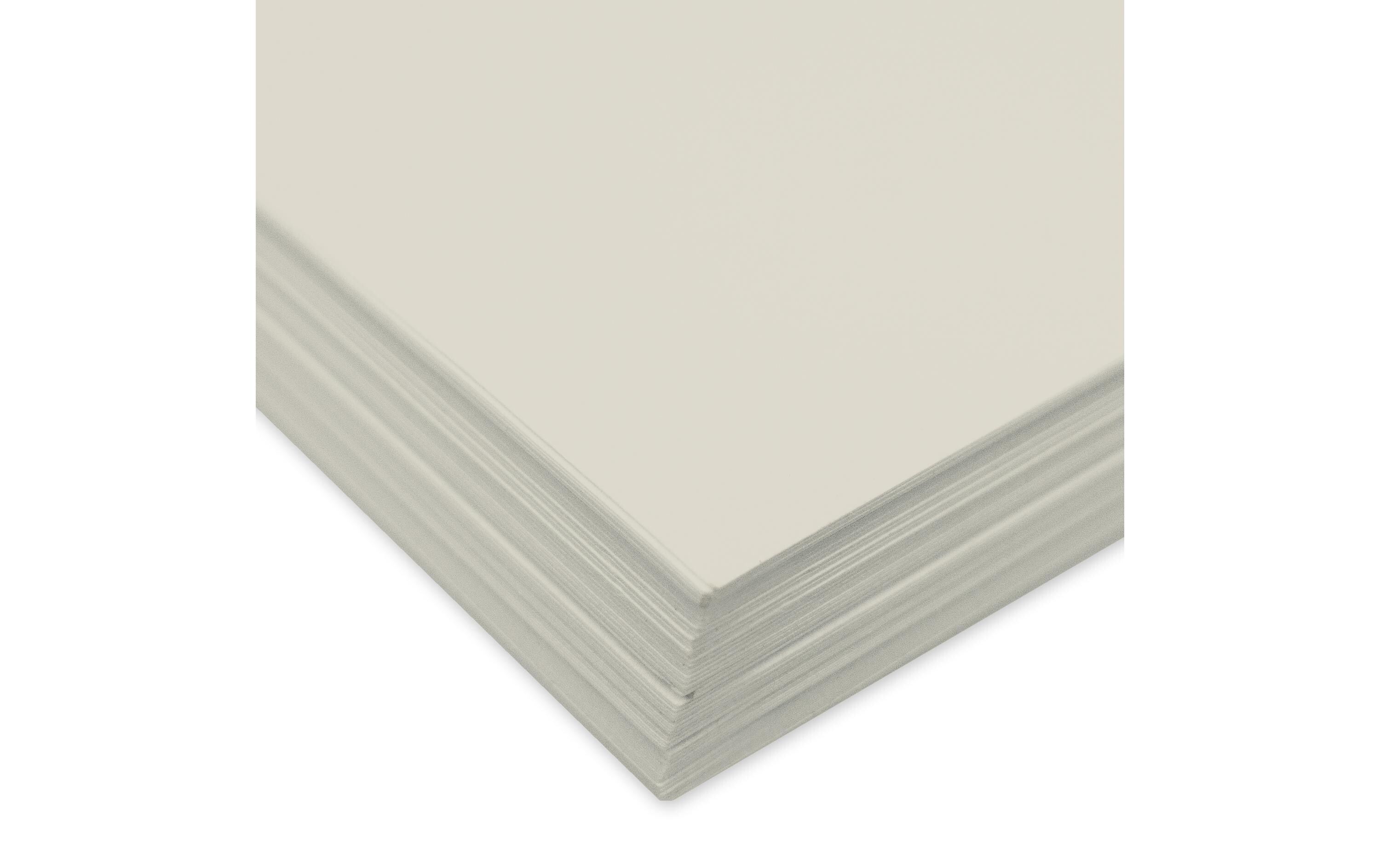 Tonzeichenpapier A4, 130 g/m², 100 Blatt, HellgrauTonzeichenpapier in der Grosspackung