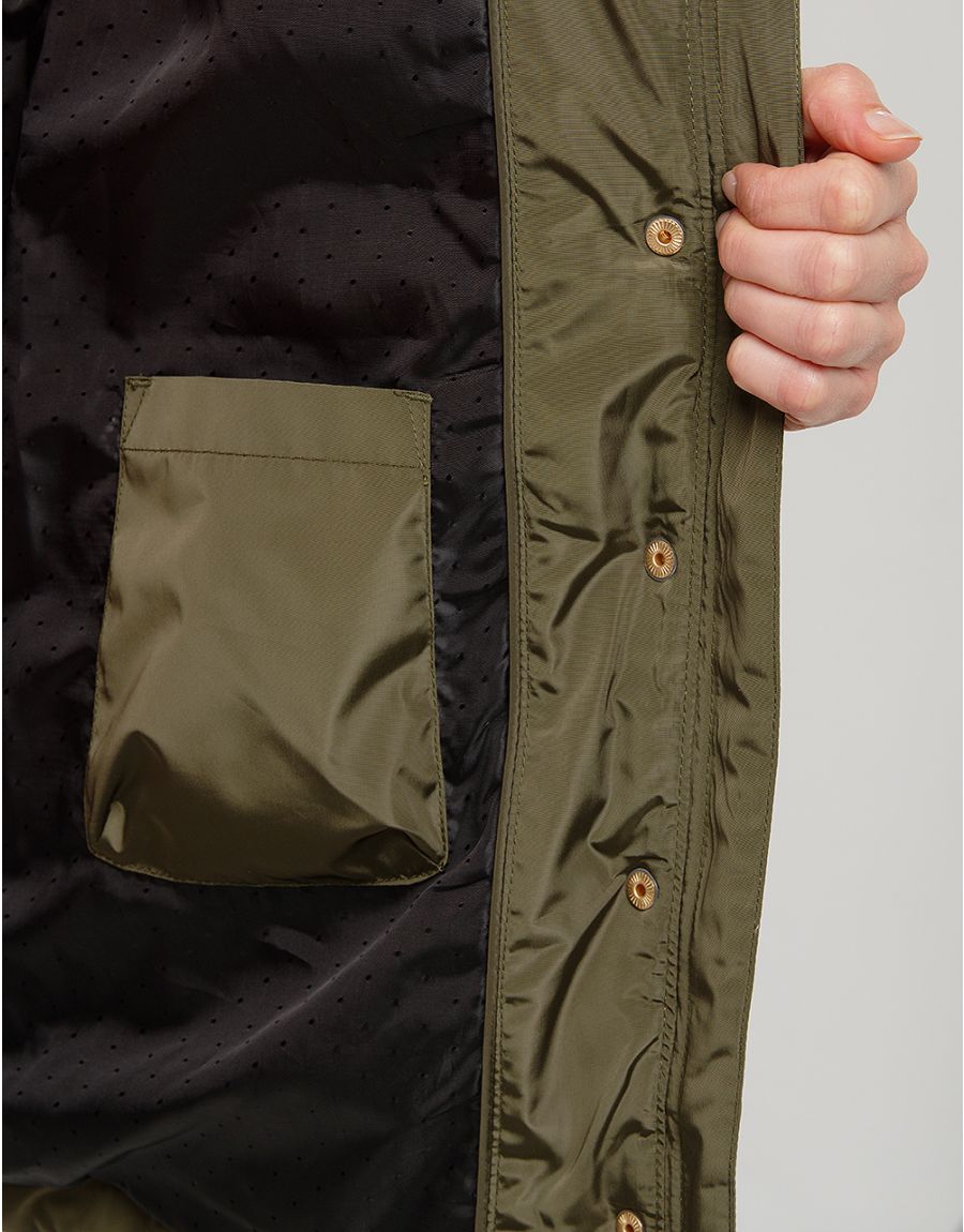 Doudoune vert kaki