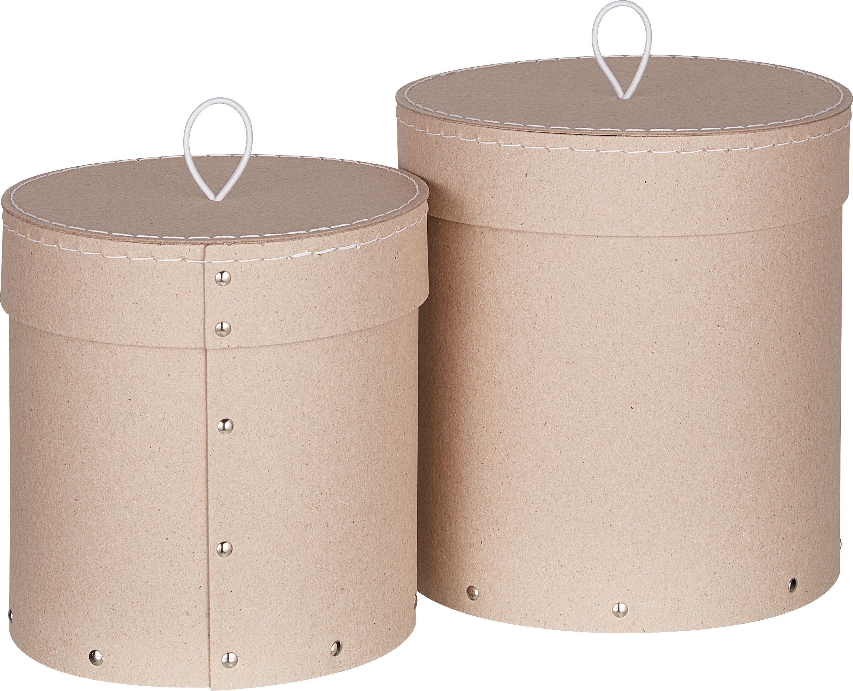 BIGSO Aufbewahrungsbox - Natur / H: 19.5 cm