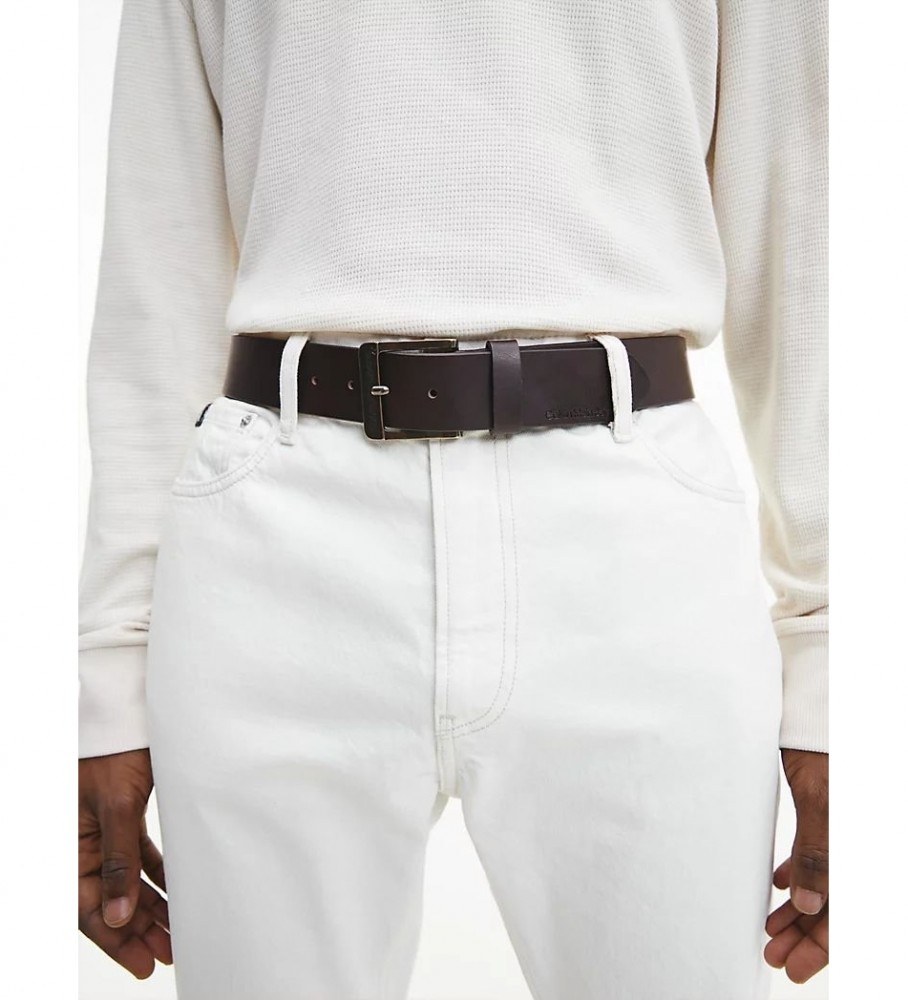 Cinto marrom Calvin Klein Jeans