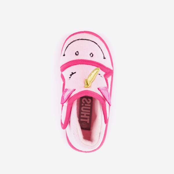Thu!s kinder pantoffels unicorn roze